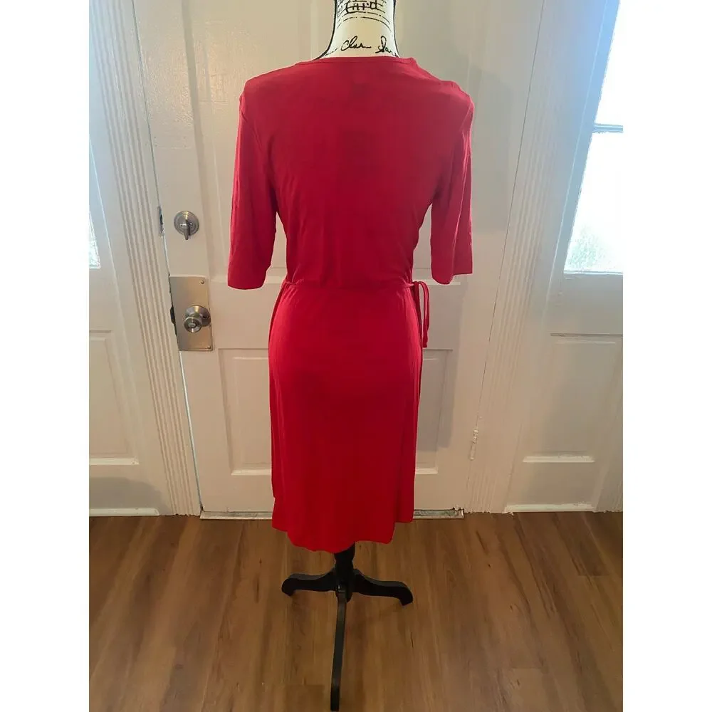 Gap Size Medium Red Dress made from Rayon - Picture 3 of 16